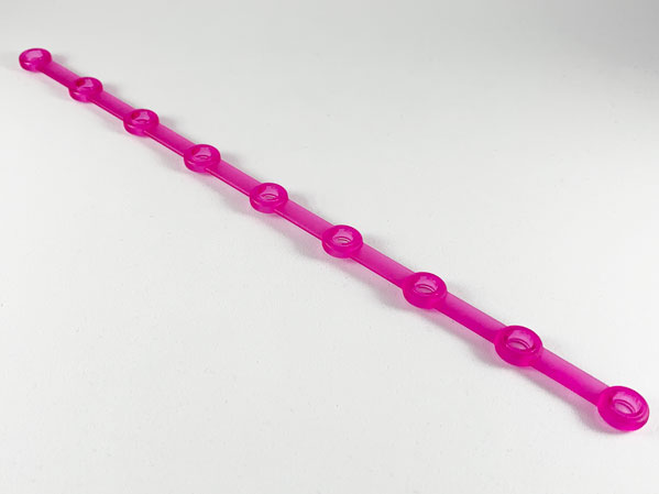 Clikits Connector, Rod 1 x 25 with 9 Holes