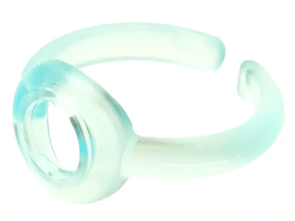 Clikits Ring, Narrow Band with Hole (Child Size)