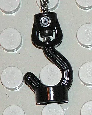 Duplo Winch Thin Hook Rotating with Stud Holder