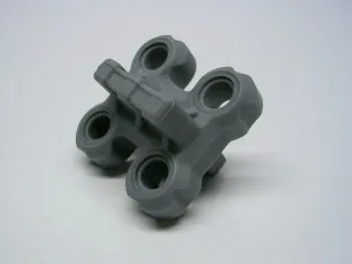 Technic, Spike Connector Flexible with Four Holes, Raised Center