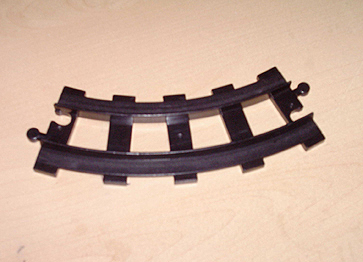 Duplo, Train Track Curved (long)