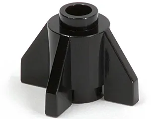 Brick, Round 1 x 1 with Fins