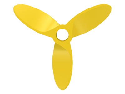Propeller 3 Blade 5.5 Diameter