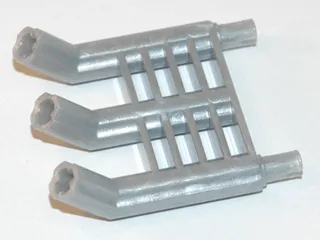 Technic Engine Tuneable, Triple Exhaust (for part 2133)