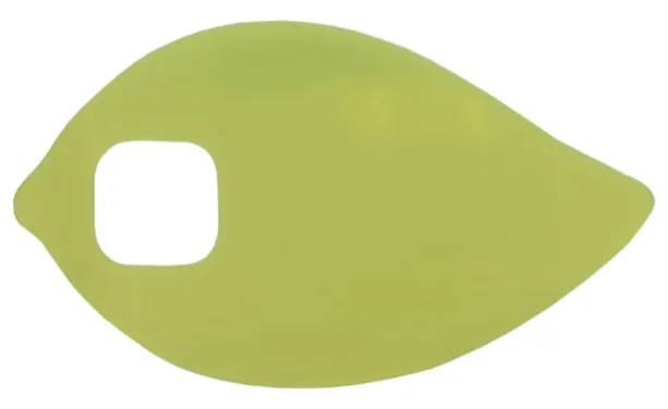 Clikits, Icon Accent Plastic Leaf 4 1/2 x 2 5/8