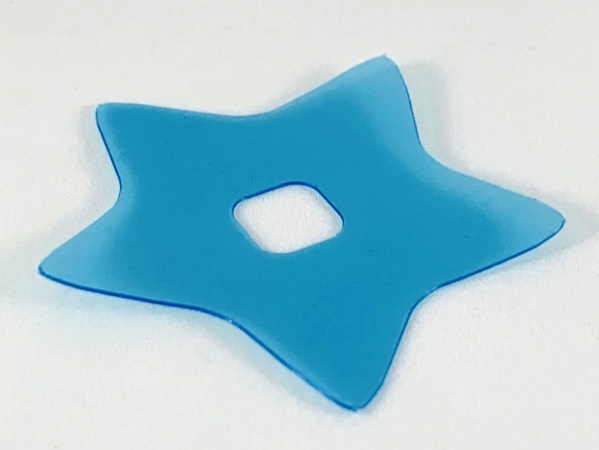 Clikits, Icon Accent Plastic Star 4 3/4 x 4 3/4