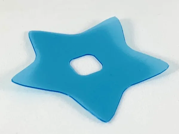 Clikits, Icon Accent Plastic Star 4 3/4 x 4 3/4