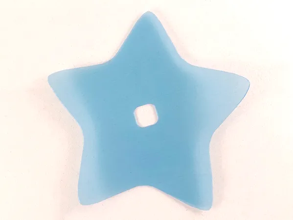 Clikits, Icon Accent Plastic Star 8 1/8 x 8 1/8