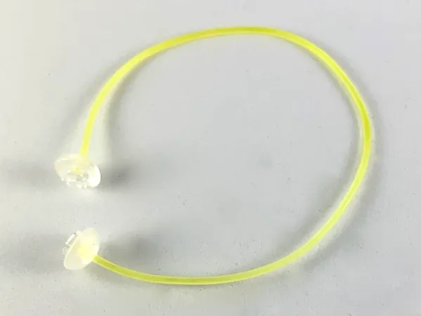 Clikits Cord, Jelly String 168mm with 2 Trans-Clear Caps Top Attachment