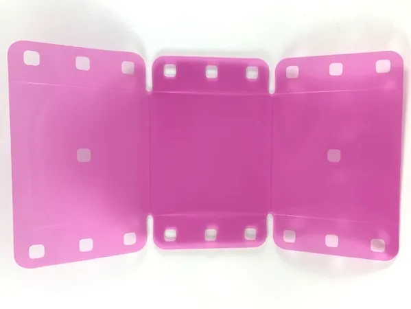 Clikits Plastic, Rectangle 14 x 26 1/2 with Rounded Corners and 20 Holes