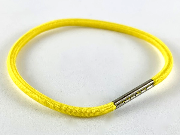 Clikits Hair Accessory, Elastic Tie 6 x 6 with 13mm Metal Band