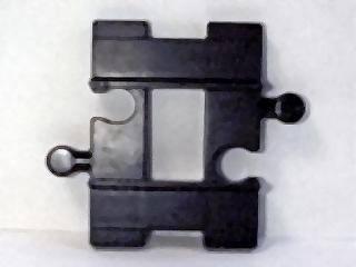 Duplo, Train Track Straight (Very Short Length To Fit 4563)