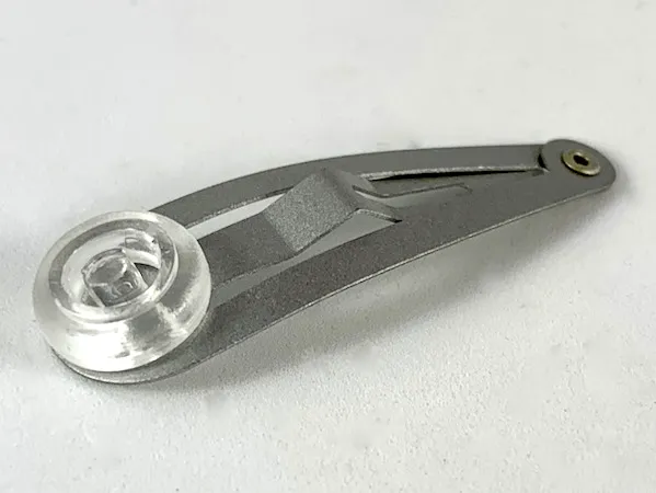 Clikits Hair Accessory, Snap Clip with Trans-Clear Icon Holder