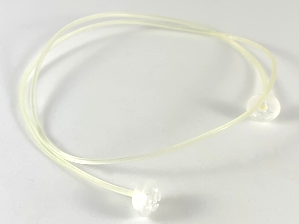 Clikits Cord, Jelly String 384mm with 2 (Same Color) Caps Top Attachment