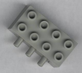 Pneumatic Distribution Block 2 x 4 with Non-return Valve