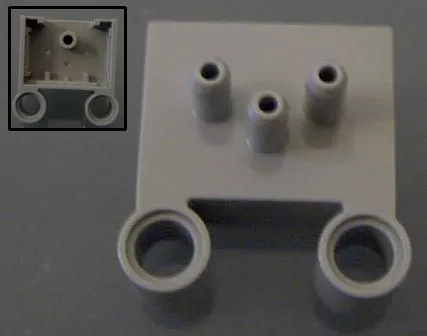 Pneumatic Switch with Pin Holes, Front Part