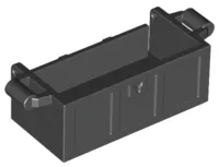 Container, Treasure Chest Bottom with Slots in Back