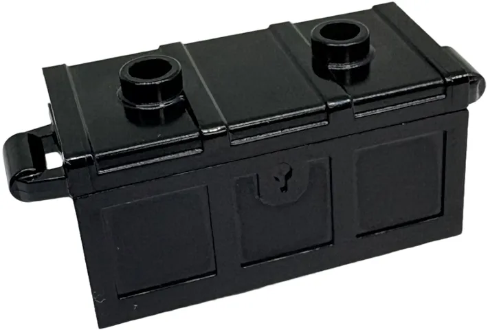 Container, Treasure Chest with Slots in Back and (Same Color) Flat Lid (4738a / 80835)