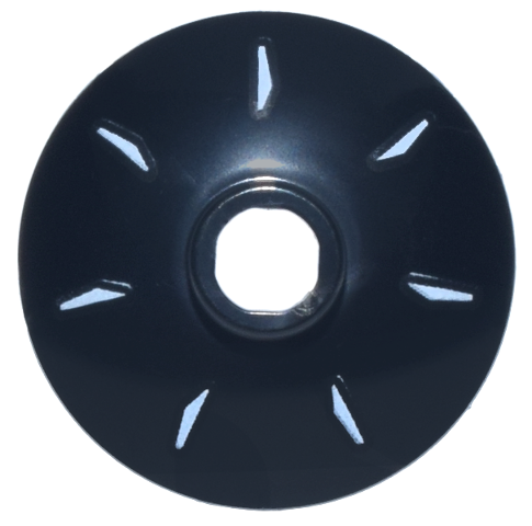 Dish 2 x 2 Inverted (Radar) with 7 White Radial Marks Pattern