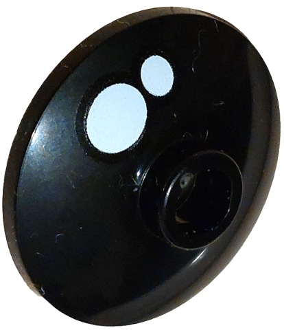 Dish 2 x 2 Inverted (Radar) with Eye with White Circle Glints Pattern