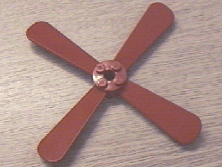 Propeller 4 Blade 13 Diameter with Studs