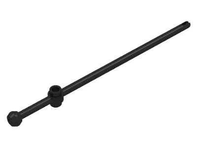 Bar  12L with Open Stud, Tow Ball, and Slit (Boat Mast)