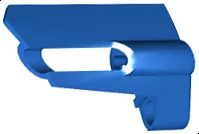 Technic, Panel Fairing #24 Small Short, Small Hole, Side B