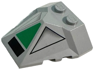 Wedge 4 x 4 x 1 1/3 Pyramid Center with SW Clone Walker Pattern