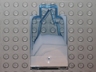 Rock Panel 2 x 4 x 6 with Marbled White Pattern (Streaks up Both Sides)