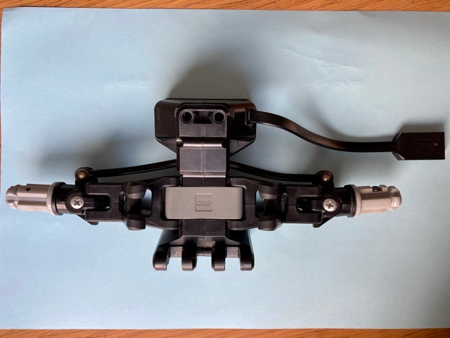 Electric RC Racer Steering Assembly with Flexible Superaxles