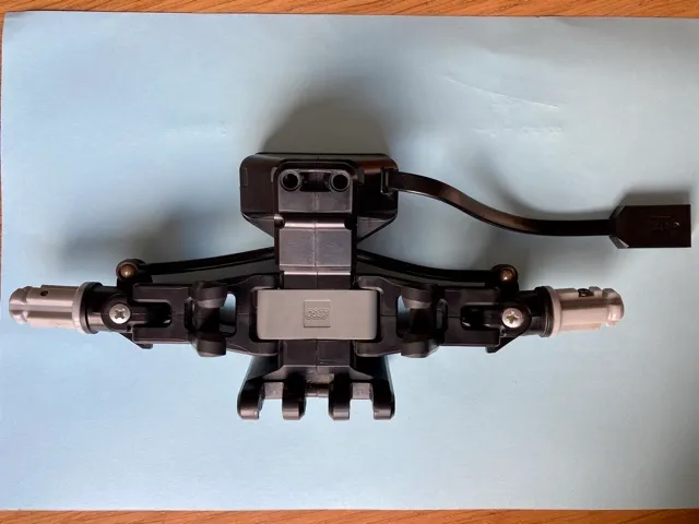 Electric RC Racer Steering Assembly with Flexible Superaxles