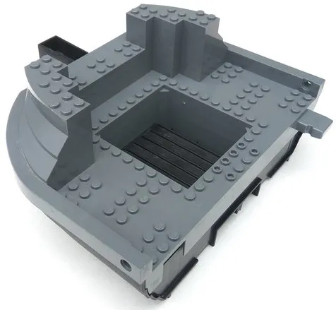 Boat, Hull Giant Bow 19 x 22 with Dark Bluish Gray Top (47980 / 47981)