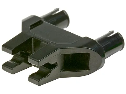Technic, Pin Double Triangle 1 x 3 with 2 Clips with Round Pin Holes