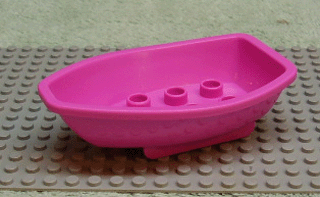 Duplo Boat with  6 Studs