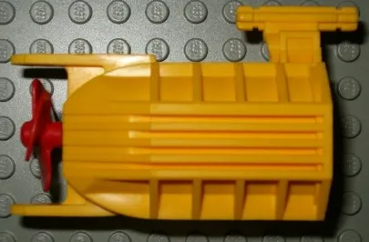 Electric, Motor 8 x 4 x 4 Back Half with 3-Blade Propeller