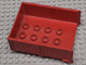 Duplo Trailer Bed with 8 Studs without Back Sill