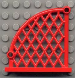 Net, Plastic 6 x 1 x 5 Lattice Curved