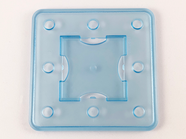 Clikits Frame, Square with 8 Holes and Pane Backer
