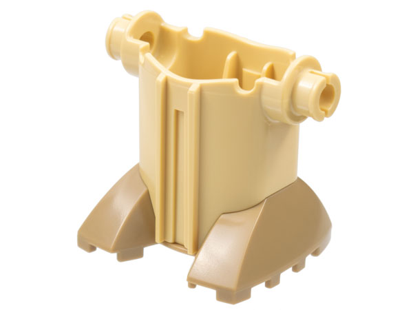 Sports Promo Figure Base with Dark Tan Feet