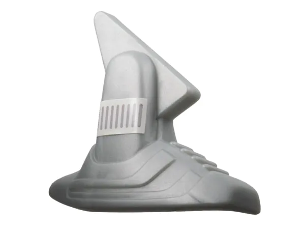 Sports Promo Soccer Ball Kicking Shoe Right (McDonald's Sports Sets) with Grille on White Background Pattern (Sticker) - Set 7923