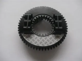 Technic Turntable 56 Tooth with Black Top with Tread Plate Pattern (Sticker) - Set 8273