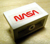 Panel 1 x 2 x 1 with 'NASA' Pattern (Sticker) - Set 1682
