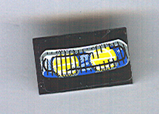 Panel 1 x 2 x 1 with Motorcycle Headlights Pattern (Sticker) - Set 8251