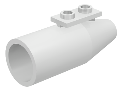 Engine, Smooth Large, 1 x 2 Thin Top Plate