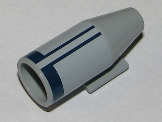 Engine, Smooth Large, 2 x 2 Thin Top Plate with 2 Dark Blue Stripes on Light Bluish Gray Background Pattern (Sticker) - Set 8128