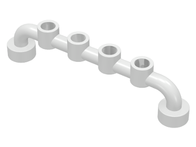 Bar 1 x 6 with Open Studs