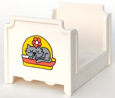 Duplo, Furniture Bunk Bed with Cat Pattern