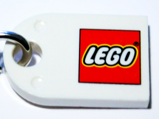 Tile, Modified 3 x 2 with Hole with LEGO Logo Small, No Copyright Date in Pattern