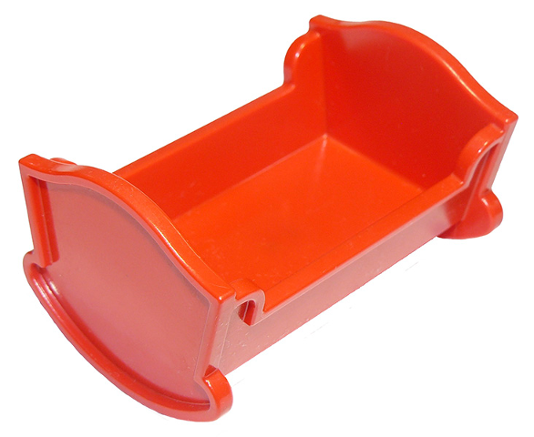 Duplo, Furniture Cradle (Belville Baby Crib)