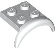 Vehicle, Mudguard 3 x 3 x 1 with Arch Round